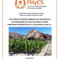 Factores de riesgos ambientales asociados a los problemas de salud en agricultores familiares residentes en la localidad de Juella