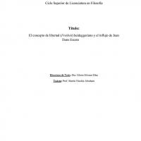 El concepto de libertad (Freiheit) heideggeriano y el influjo de Juan Duns Escoto